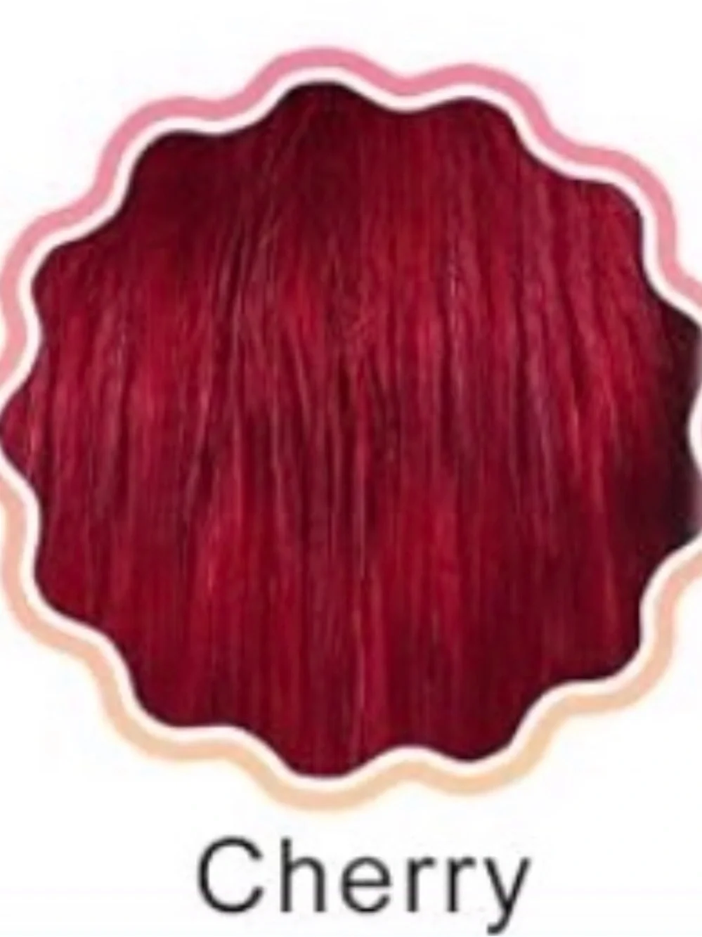 Large 5 inch Cherry Faux Fur Pom Keychain - Purse Charm Women Accessories